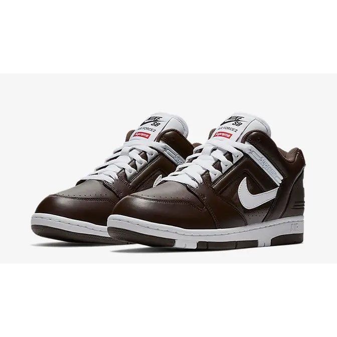 Supreme nike sb air force 2 top