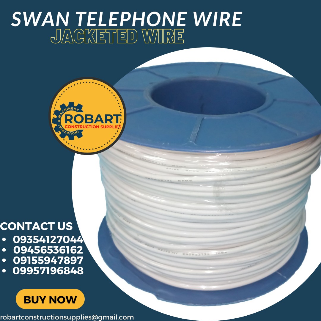 SWAN TELEPHONE WIRE JACKETED WIRE, Commercial & Industrial
