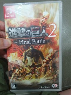 Switch 遊戲   全新    進擊的巨人2 final battle