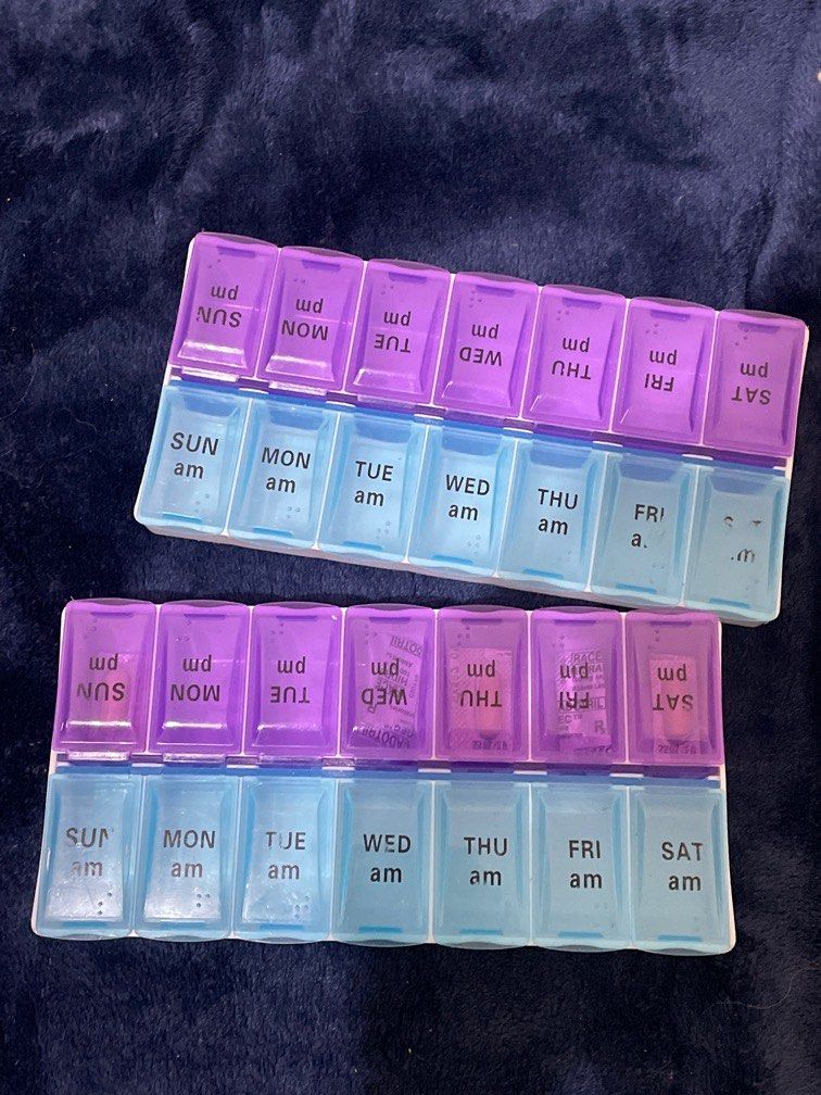 Tablet pill box on Carousell