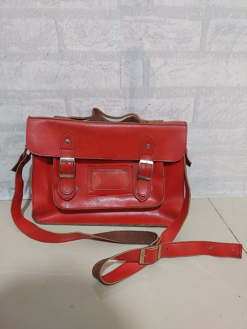 Tas Selempang Kulit ala CAMBRIDGE SATCHEL Sling Bag