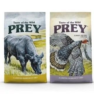 Taste of the Wild PREY Angus Beef Turkey 6.8kg Dry Cat Food Pet