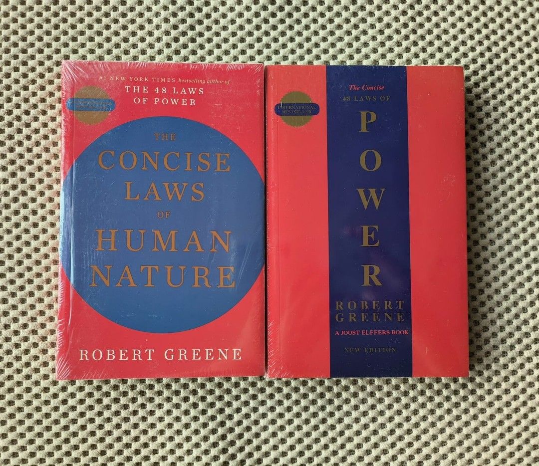 [Bundle of 2] The Concise Laws of Human Nature/The Concise 48 Laws of ...
