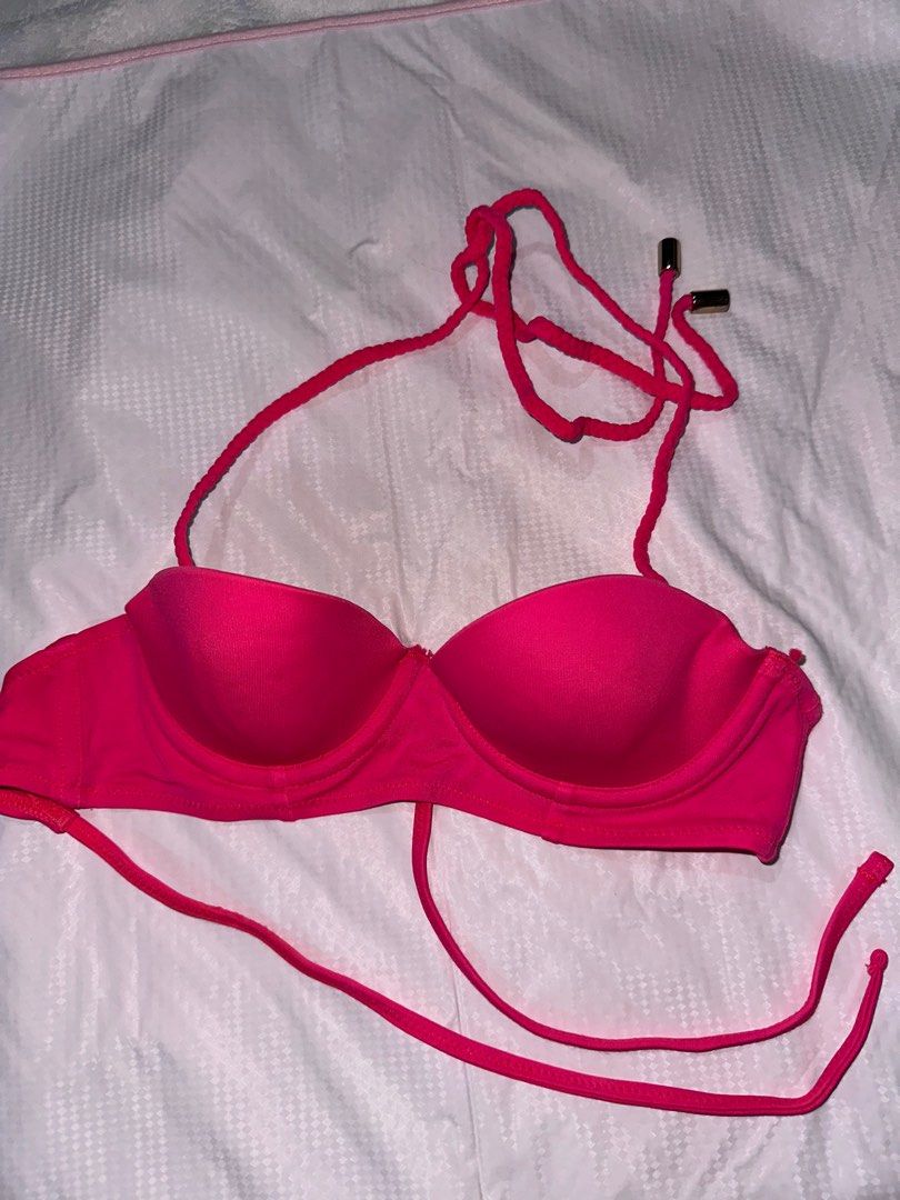 Topshop pink best sale bikini