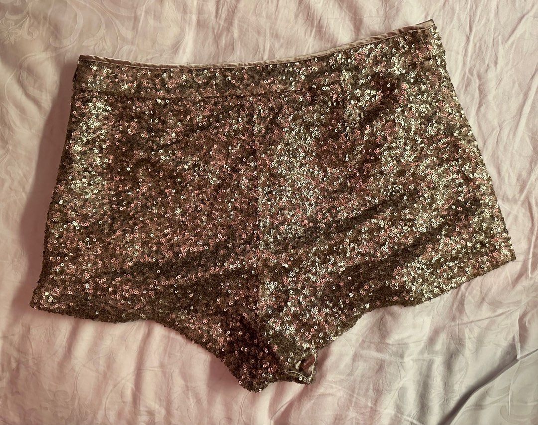 Topshop sequin new arrivals shorts