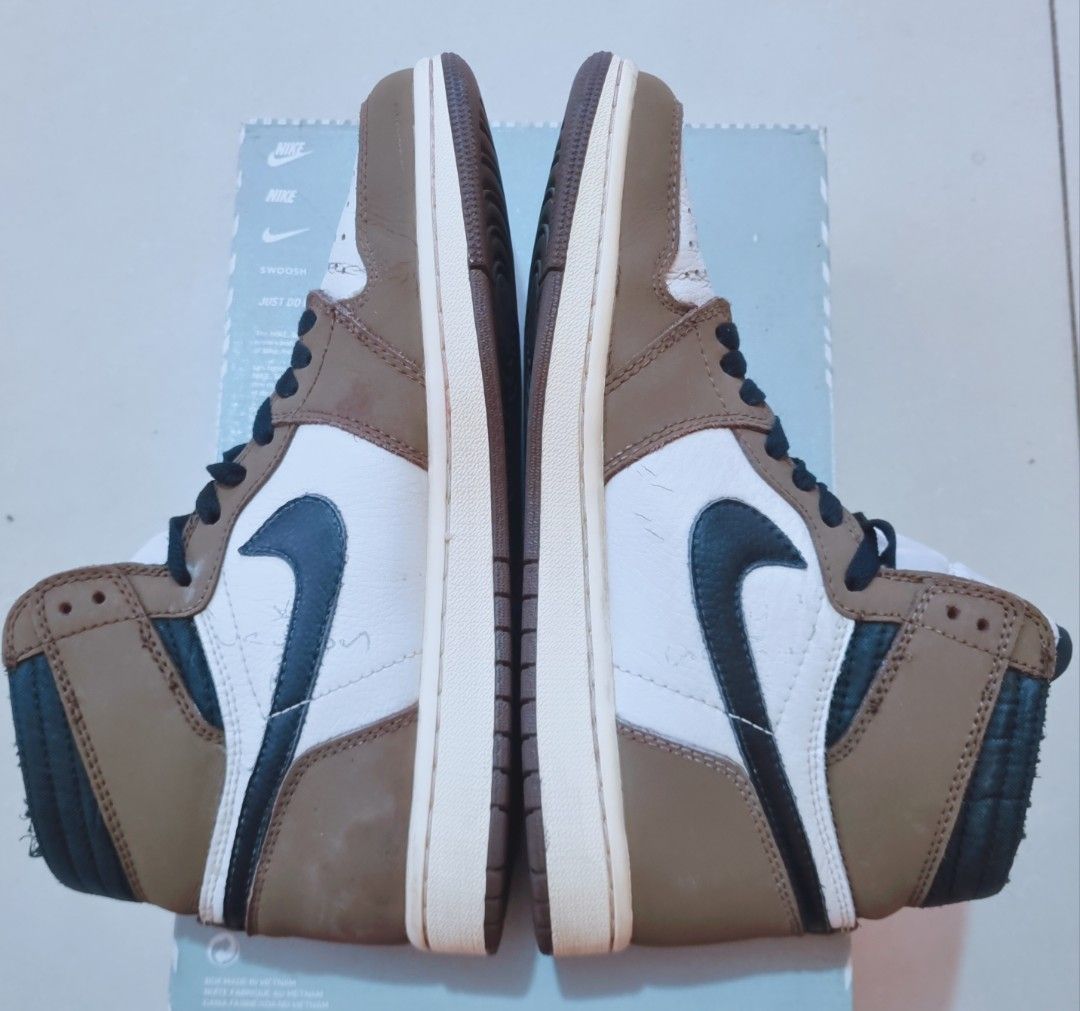 Travis Scott Air Jordan 1 US8/Eur41/26cm, Men's Fashion, Footwear