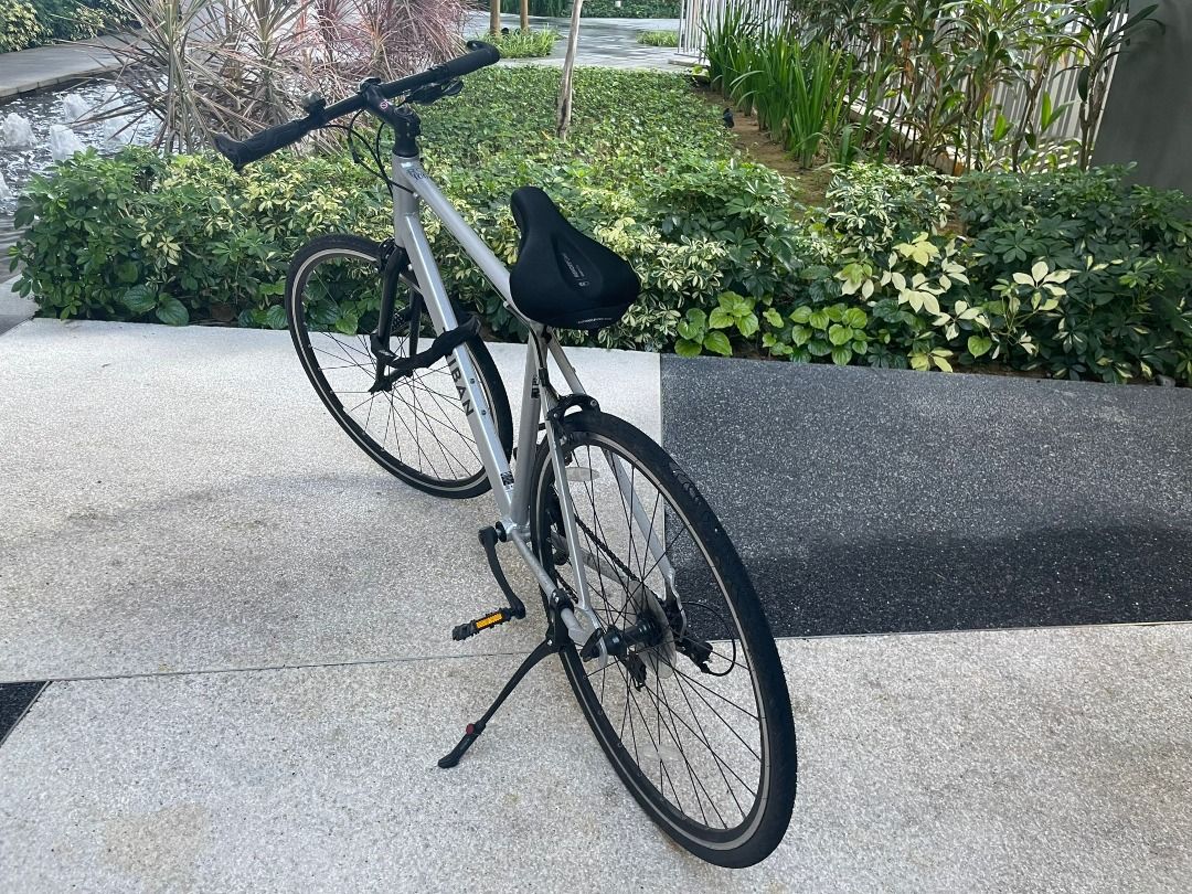 Decathlon triban 100 flat bar deals