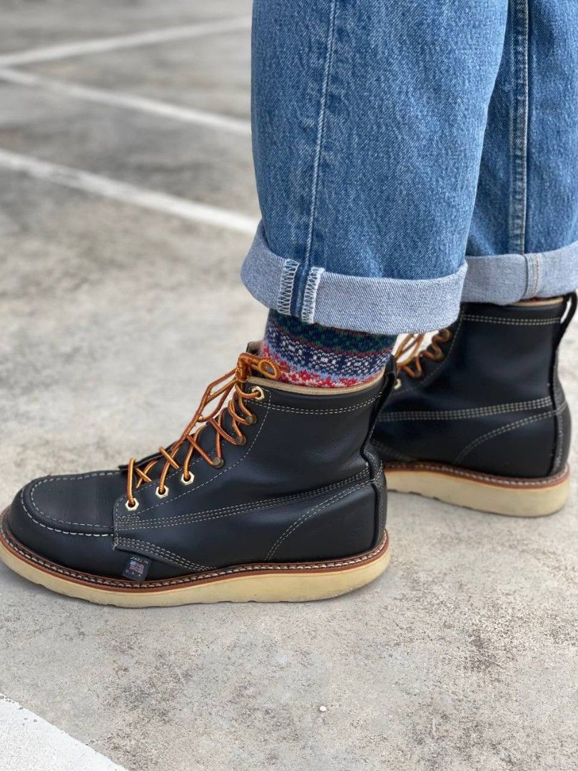 Thorogood moc toe boots uk shop