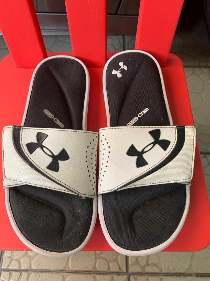under armor slippers