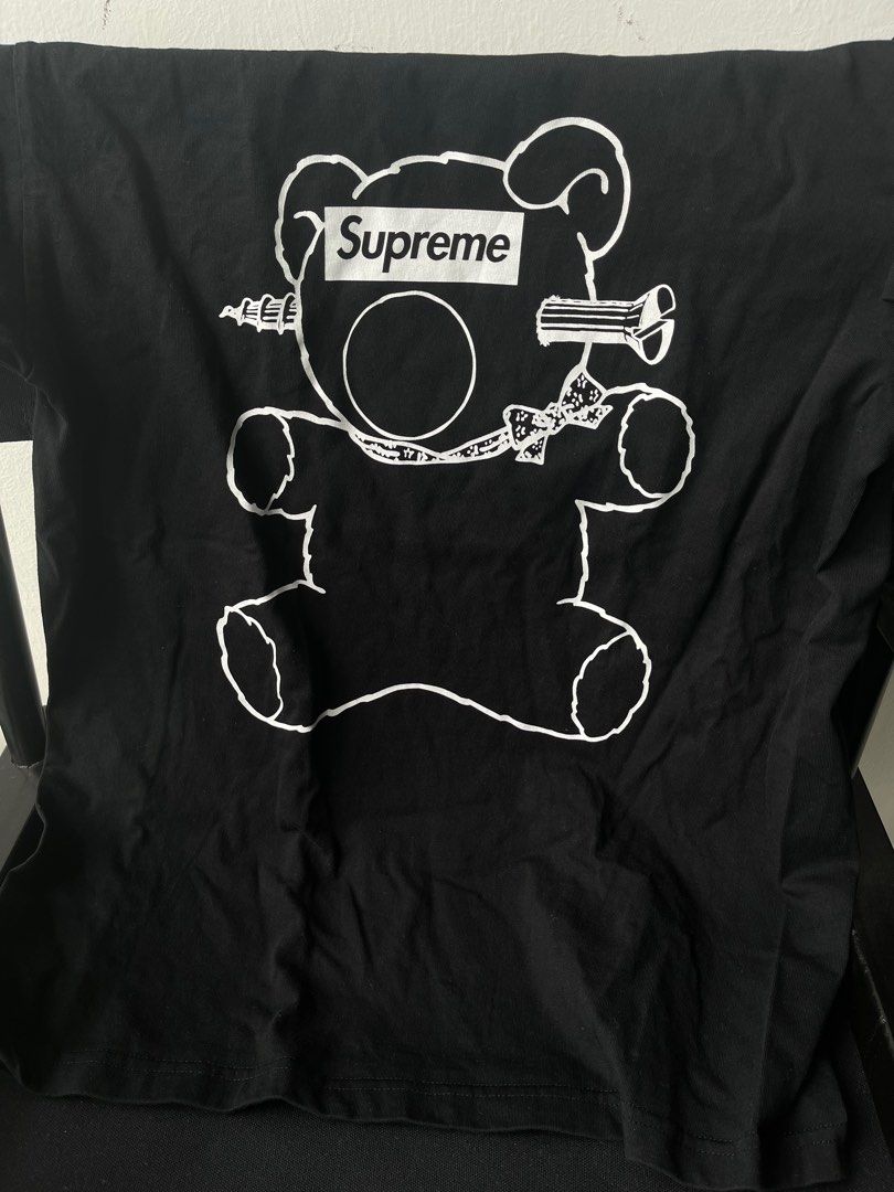 Undercover x supreme bear tee size S, 男裝, 上身及套裝, T-shirt 