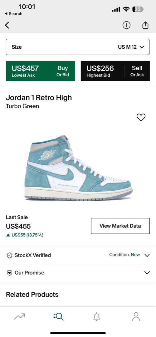 Jordan 1 turbo green for sale online