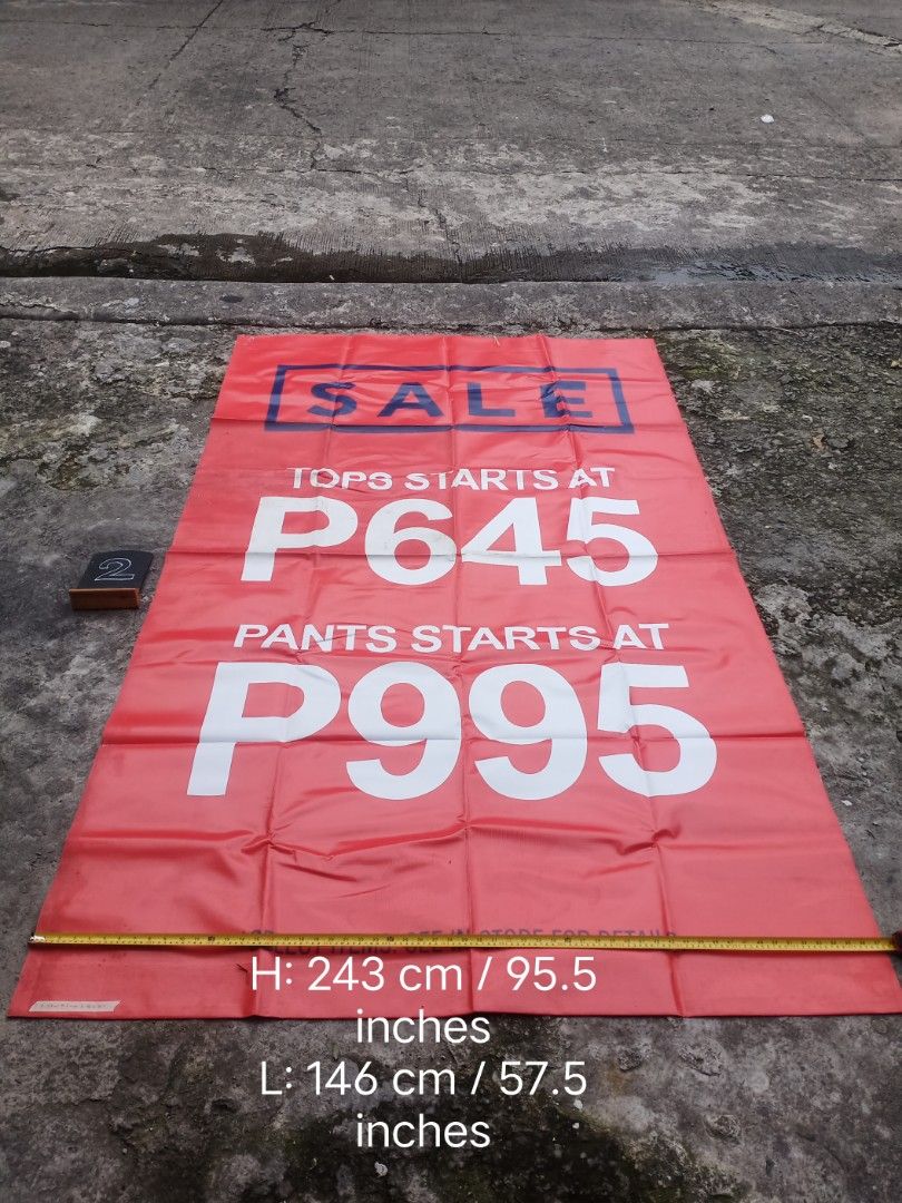 Used Mall Tarpaulins / Trapal on Carousell