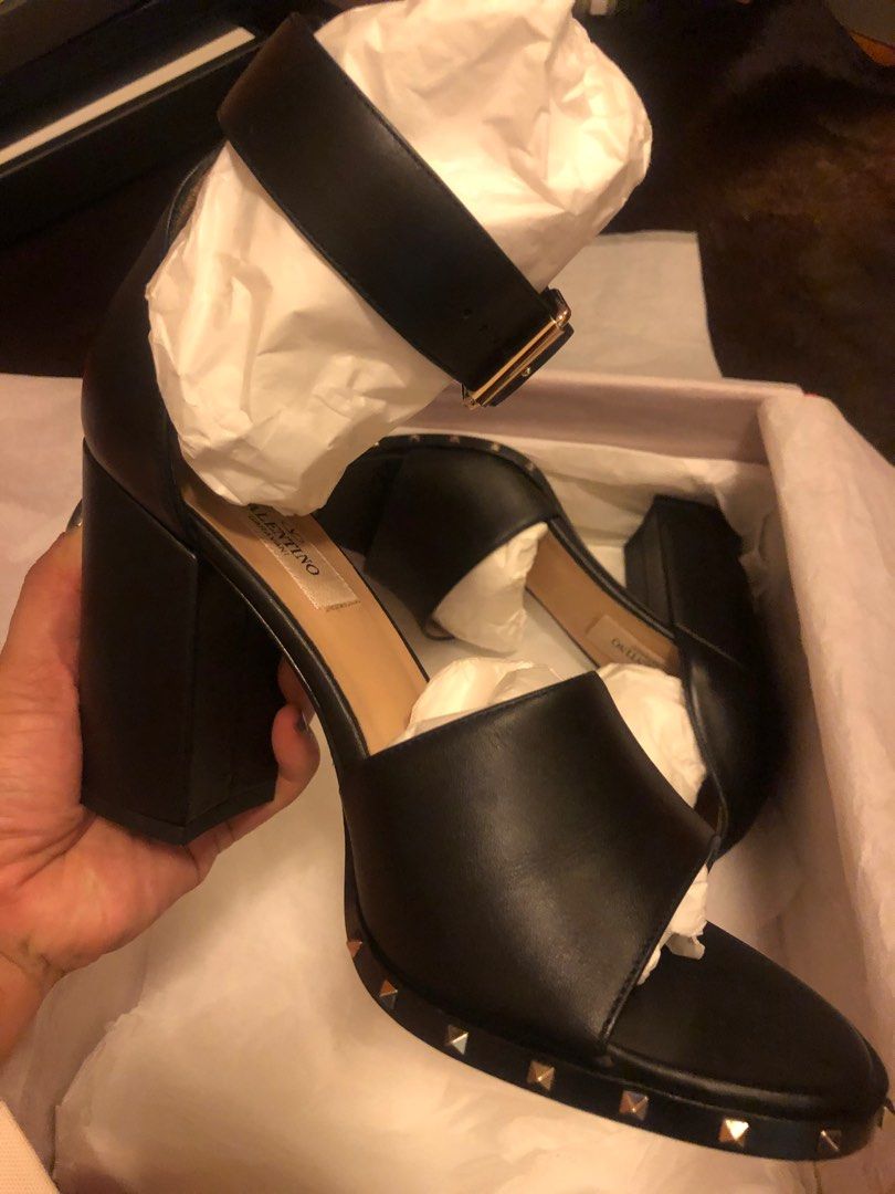 Valentino Rockstud Sandal Luxury Sneakers Footwear on Carousell