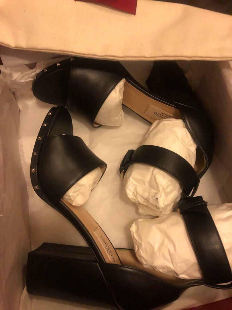 Valentino Rockstud Sandal Luxury Sneakers Footwear on Carousell