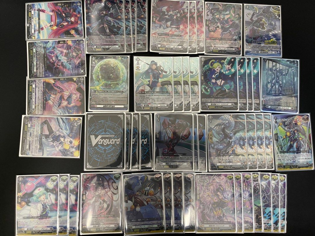 [Vanguard] Seraph Snow Deck, Hobbies & Toys, Toys & Games on Carousell