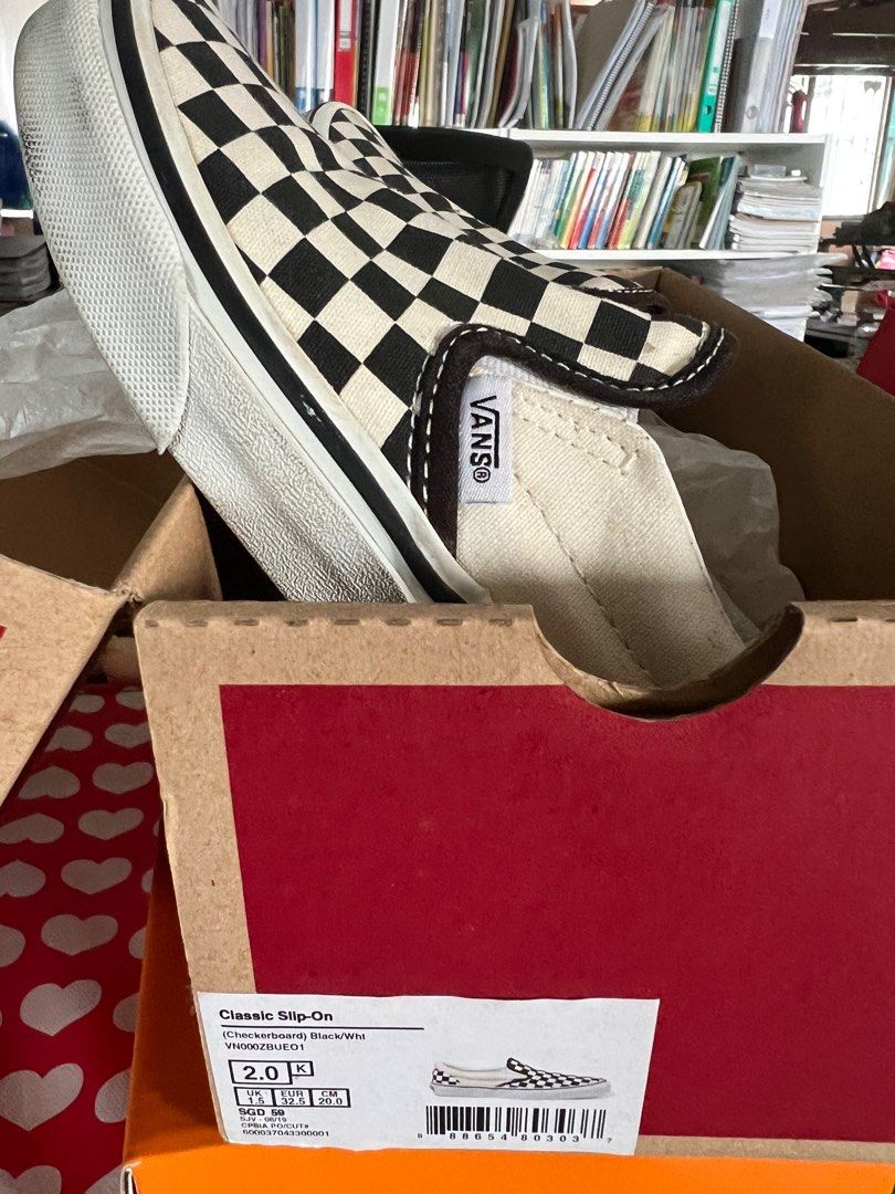 Faded checkerboard vans on sale