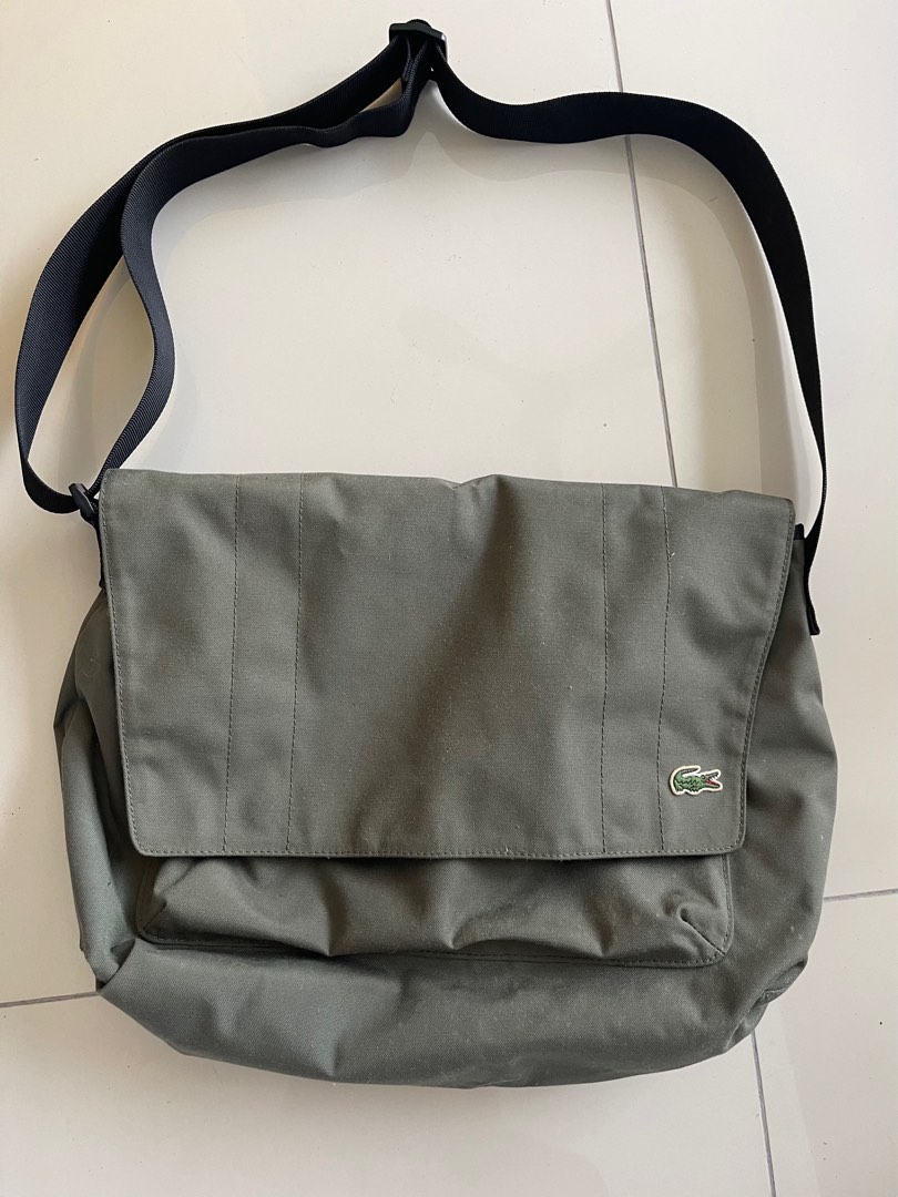 Vintage lacoste sales bag