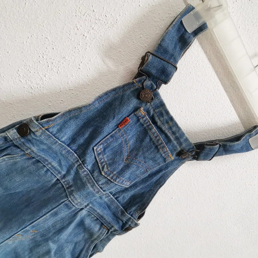 Levi's orange tab overalls hotsell