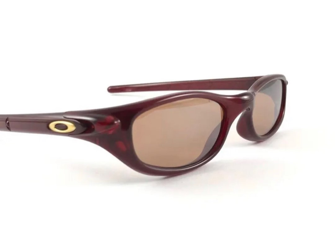 Vintage Oakley Four Crystal Red 2000 Sunglasses