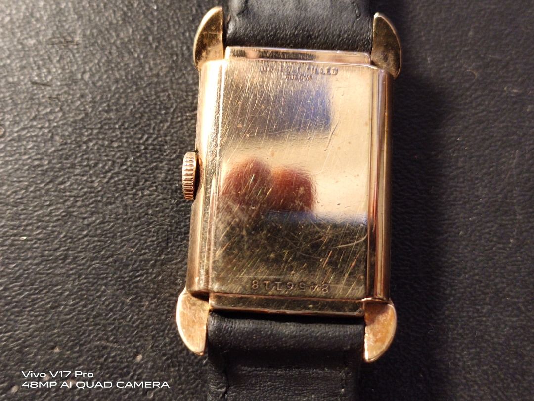 Vtg Bulova Excellency 10K Gold Filled Mechanical Hand Winding