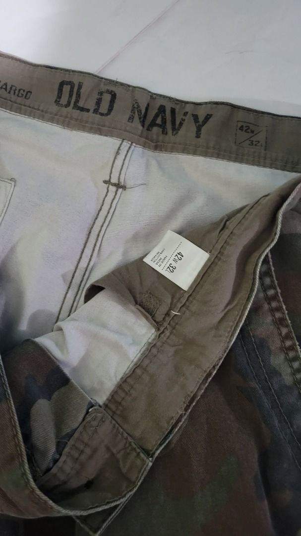 W42 Old Navy Original Loose Cargo Pants Long Size 42W x 32L