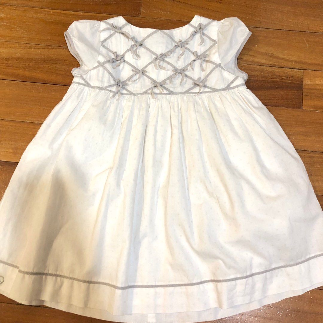 White Chateau de Sable dress 18months