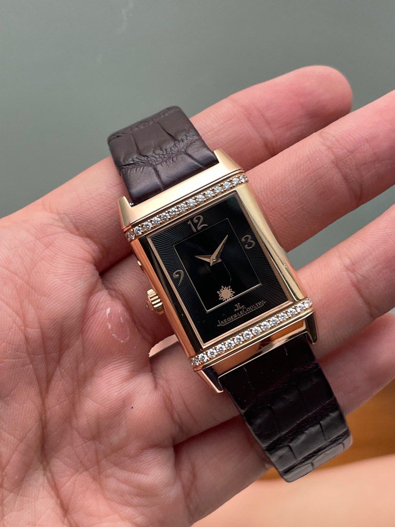 World Cheapest Jaeger Lecoultre Reverso Duoface Day and Night Factory Diamonds