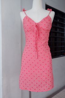 y2k Summer Spaghetti Dress (barbie vibes!)