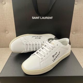 YSL Signature Leather Sneakers