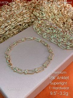 18k Gold Jewelry - 18k Anklet Superlight T-Hardwear