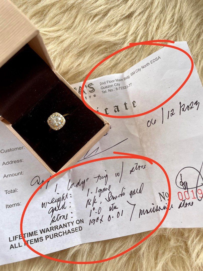 Engagement ring sm north edsa outlet