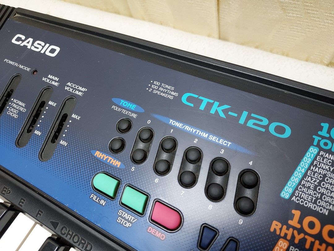 203 49 CASIO CTK 120 1500 0905 879 396