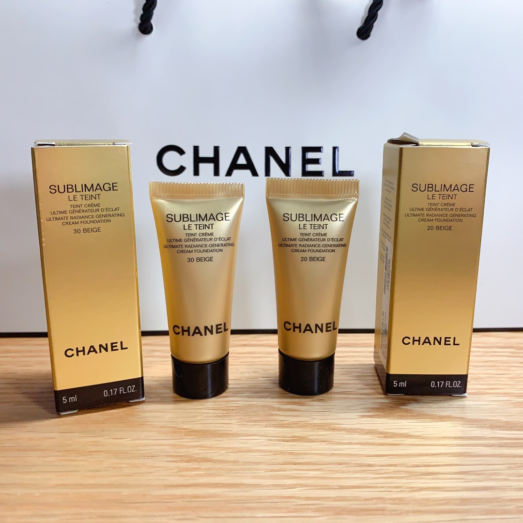 Chanel Sublimage Le Teint Ultimate Radiance-Generating Cream Foundation - #  40 Beige Women Foundation 1 oz
