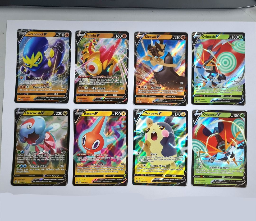 Pokmon V Card Sale, Hobbies & Toys, Toys & Games on Carousell