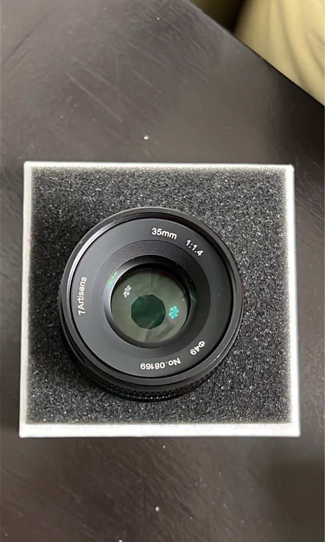 Objectif 7artisans 35mm F1.4 Mark II Pour APSC - Monture Canon RF - Mise Au Point Manuelle
