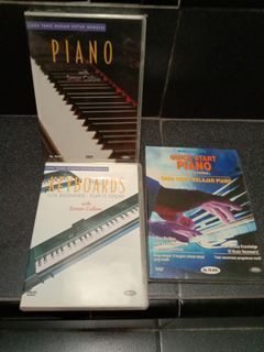 3 Dvd cara bermain piano