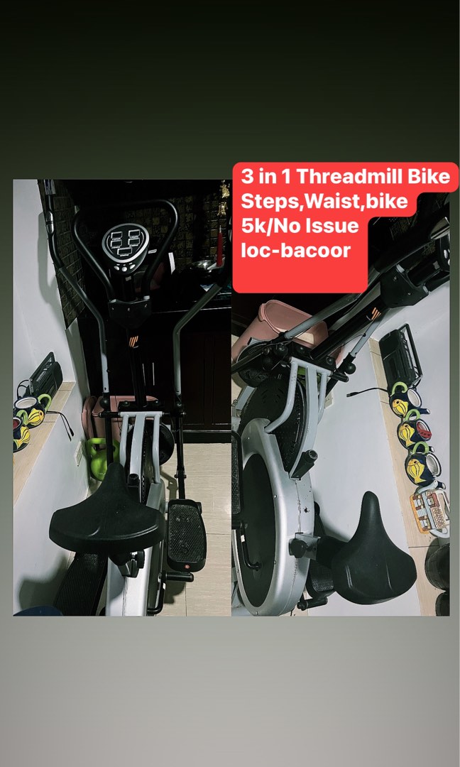 3 in 1 Cardio Machine on Carousell