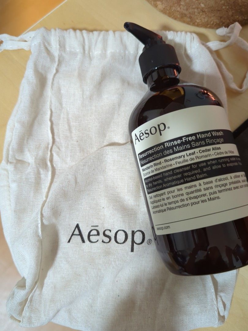 500ml Aesop rinse free hand wash, Beauty & Personal Care, Sanitisers