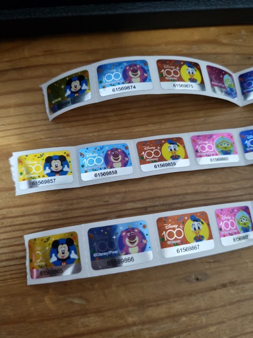 7-11 × Disney 100 stickers!!, Everything Else on Carousell