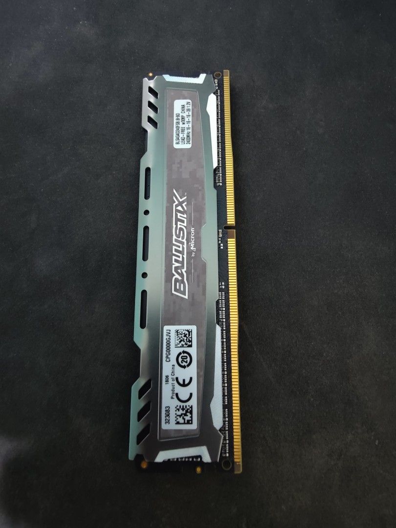 8GB 4GB x2 RAM DDR4 BALLISTIX by MICRON 2400MHz Computers