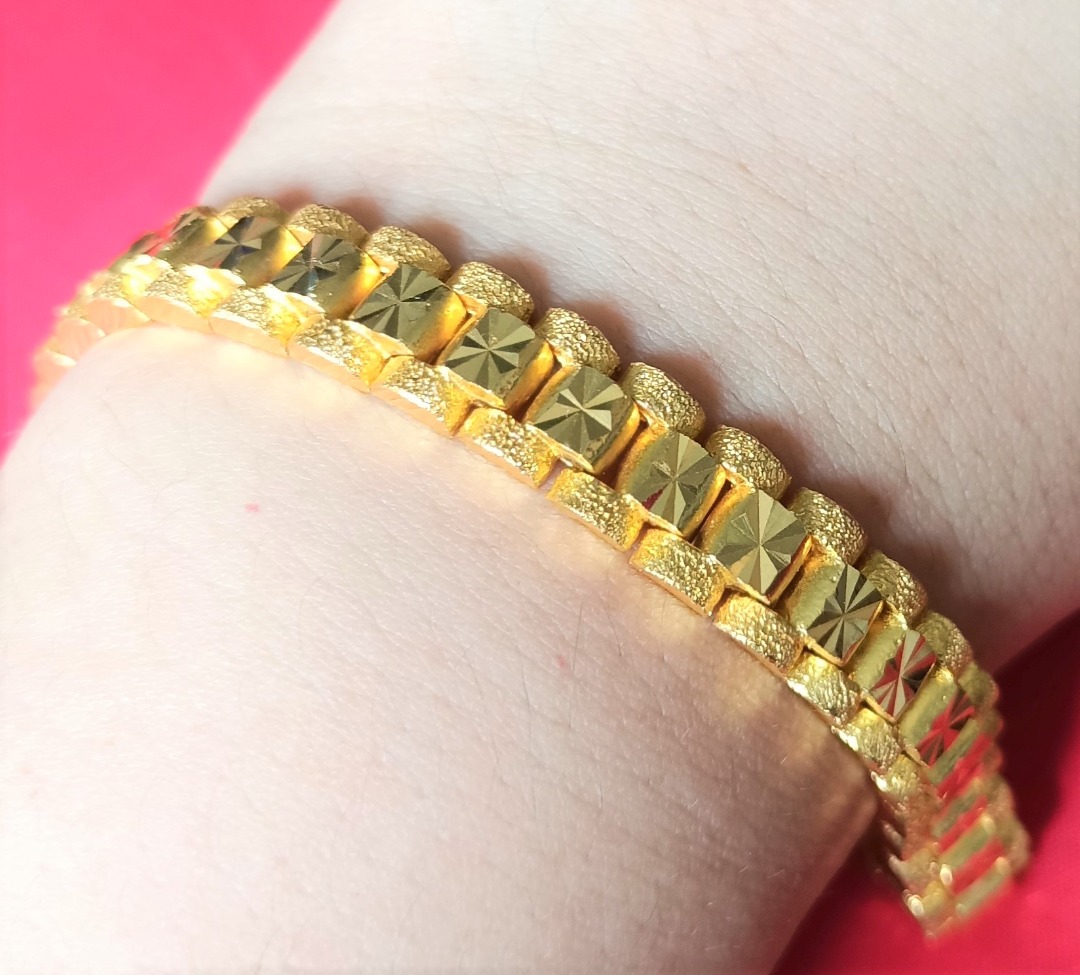 Gold top bracelet rolex
