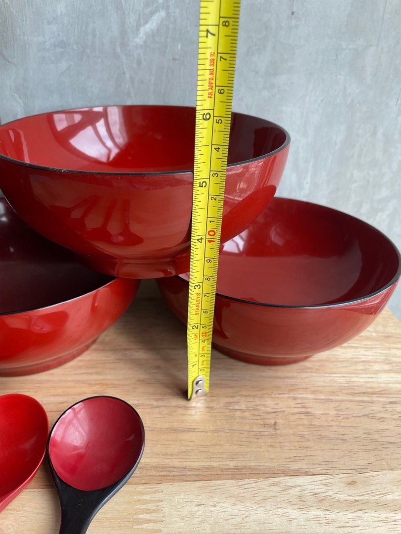 🇯🇵 9-pc Lacquered Bowls and Spoons Set (Category: Dinnerware & Cutlery) located in Quezon City. Submitted by shopgood_mnl (Listing ID 1243987527, Image 3). Description: .