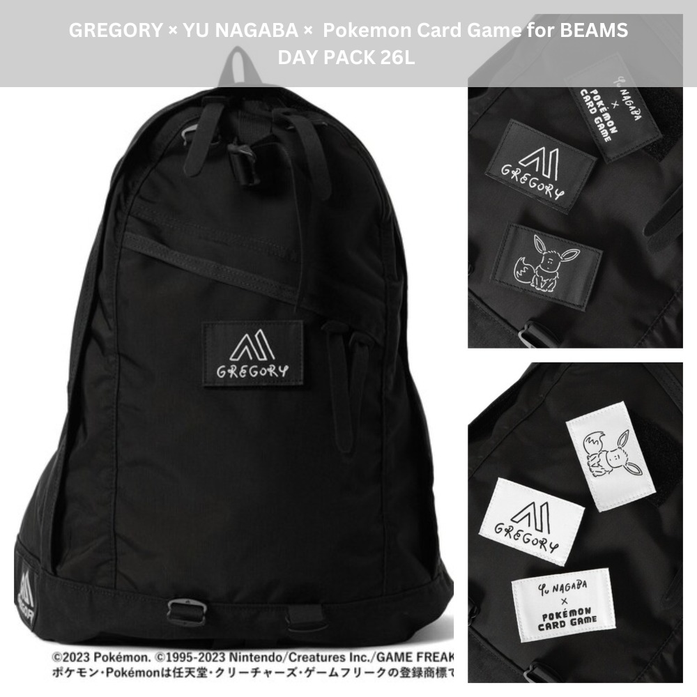 GREGORY YU NAGABA ポケカ for BEAMS DAY PACK-