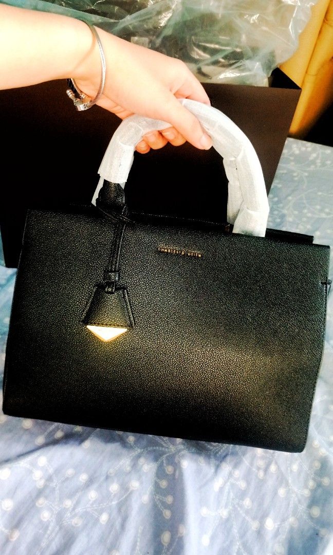 Mirabelle Structured Handbag - Black