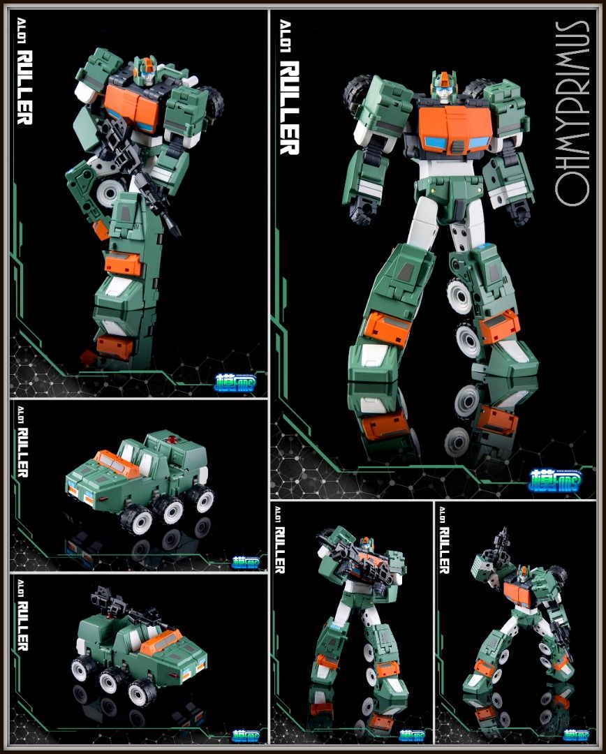 ⭐<𝙇𝙤𝙬 𝙋𝙧𝙞𝙘𝙚 𝙂𝙪𝙖𝙧𝙖𝙣𝙩𝙚𝙚> [𝗣𝗿𝗲-𝗼𝗿𝗱𝗲𝗿] Modfans AL01W  AL-01W Ruller Green (Transformers IDW MP Roller - Compatible with MP-10 &  MP-44) ⭐️