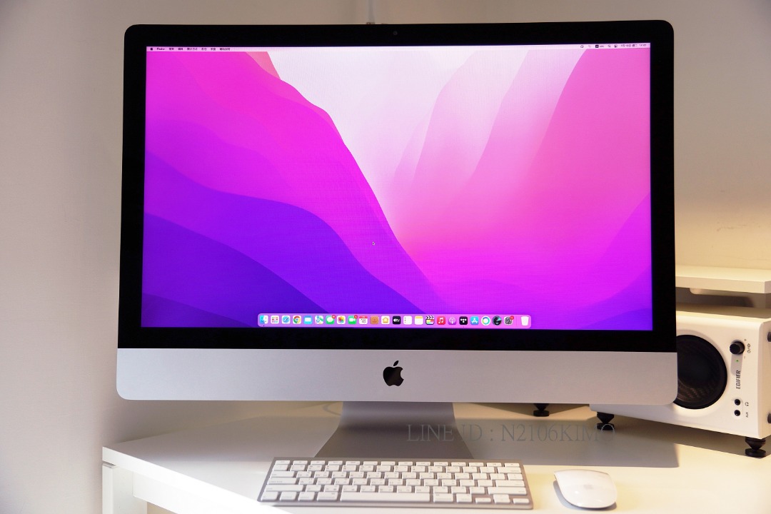 外觀很新 Apple iMac 27吋 (升內建SSD和24GB RAM)薄型 高雄 二手