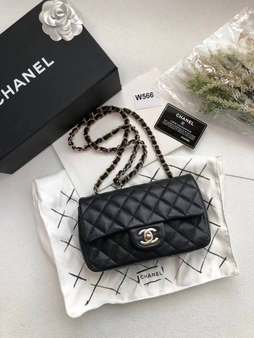 PRE-ORDER ] Preloved Chanel Mini Rectangular, Luxury, Bags & Wallets on  Carousell