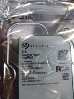 希捷 Seagate IronWolf 那嘶狼 4TB NAS碟 ST4000VN008 硬碟