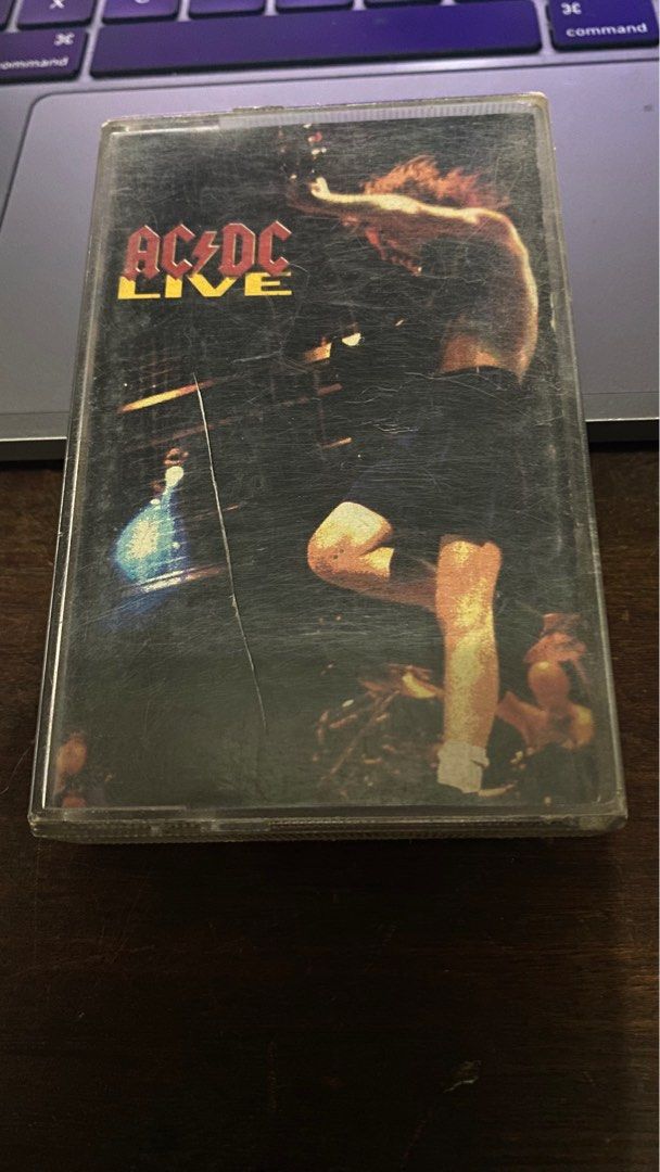 ACDC Live Cassette Tape on Carousell