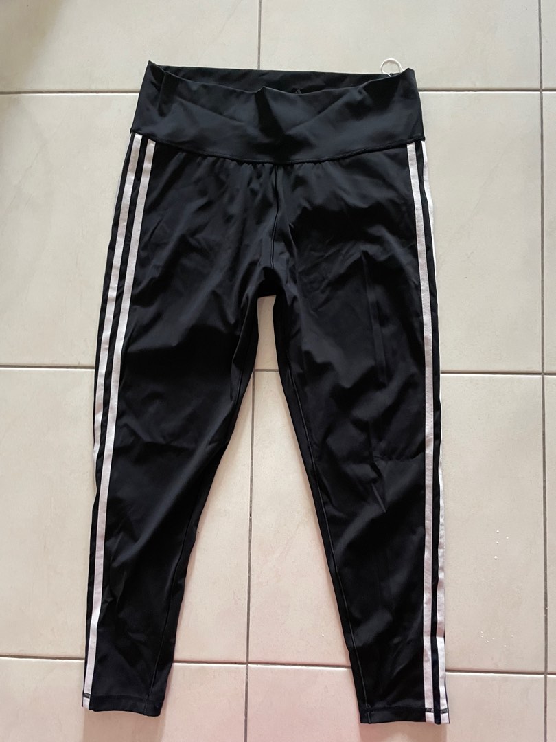 Adidas Trefoil Tights (Waist 26-28inches), Women's Fashion, Activewear on  Carousell